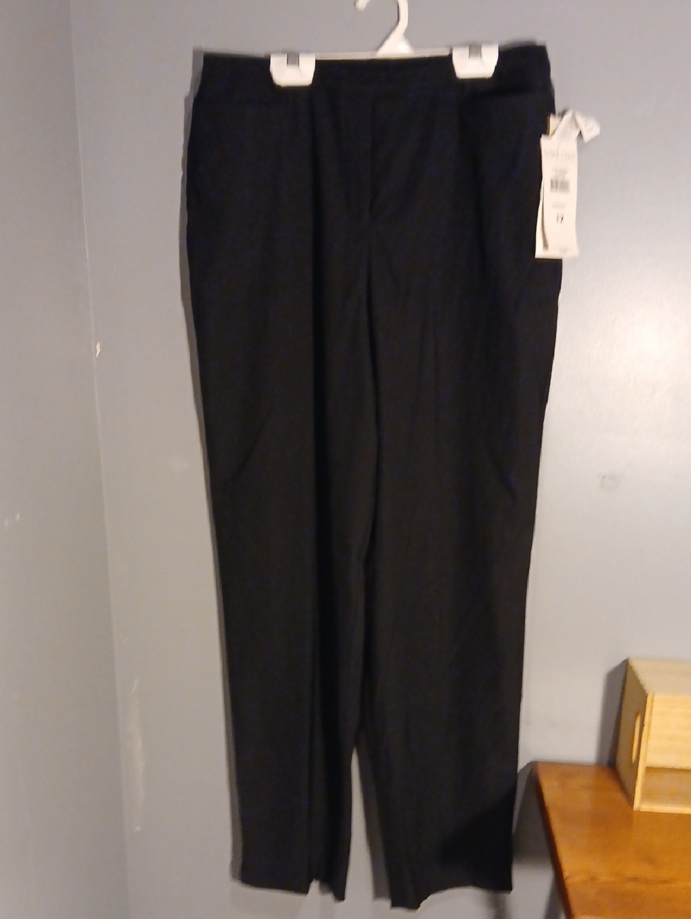 Norton McNaughton Black Women's Dress Pants - Straight Leg